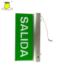Rechargeable LED Emergency Exit Sign 358×215×60mm For Convenience Store