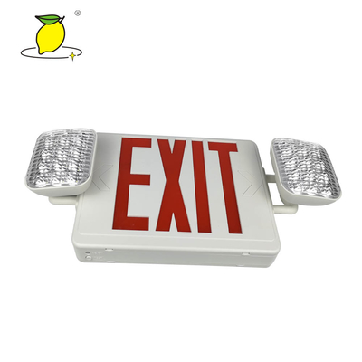 3.8W Rechargeable Combination Exit And Emergency Lights CE ROHS Approval