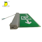 Green color LED recharging Emergency led exit sign light for safety