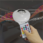 E27 / B22 Smart LED Bulb With Bluetooth Speaker Remote Control RGB Colorful Bulb