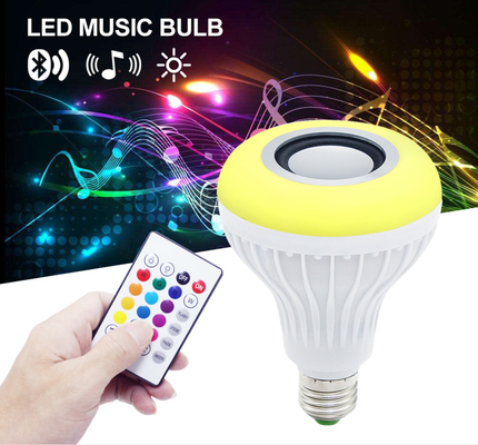 RGB E27 Wireless Led Rotating Disco Ball Light Sound Control Mode