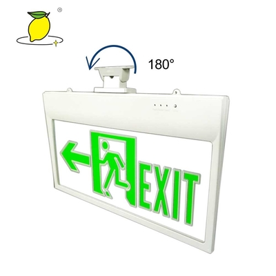 ABS Frame Engraved Pattern 50hz LED Emergency Exit Sign