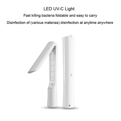 USB Portable Bacterium 75% Disinfection UV Lamp