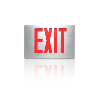 Aluminum Double Sides Red Emergency Exit Signs Light