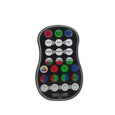 Hanging Iron Remote Control 50Hz Laser LED Disco Ball Light