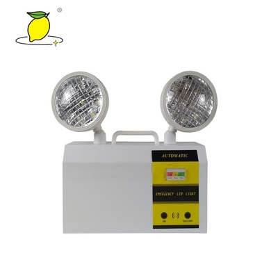 High Brightness 5000mah LiFePO4 Twin Spot Emergency Light