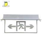 led exit emergency sign running man exit sign