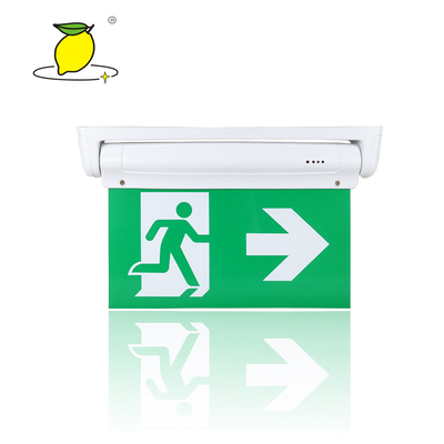 270V 4watt LED Emergency Exit Sign Charge Time 24 Hours