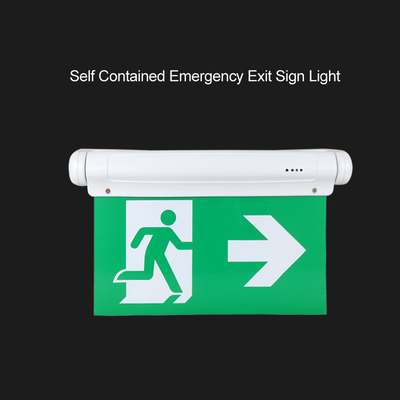 270V 4watt LED Emergency Exit Sign Charge Time 24 Hours