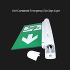 270V 4watt LED Emergency Exit Sign Charge Time 24 Hours