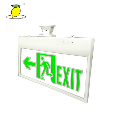 Plastic Acrylic 3W Running Man LED Emergency Exit Light