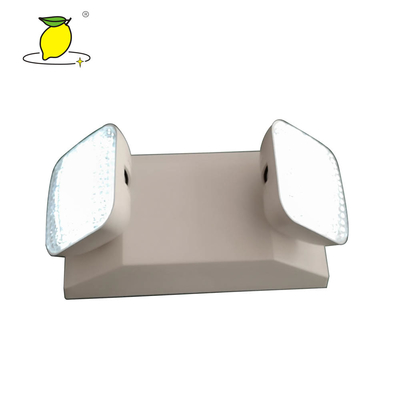 Emergency Twin Spot Fire Exit Light Rechargeable For Supermarket