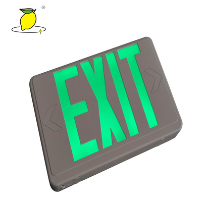 Thermoplastic LED Emergency Exit Sign AC 120 - 270V For School / Hospital