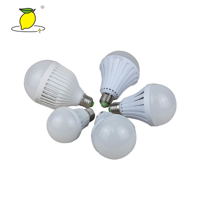 Plastic Rechargeable Emergency LED Bulb , E27 9W Emergency Light Bulb