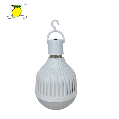 Plastic Rechargeable Emergency LED Bulb , E27 9W Emergency Light Bulb