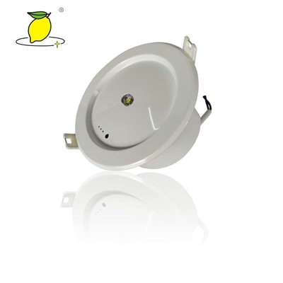 High Brightness Automatic LED Emergency Light / Recessed Mounted Down Light