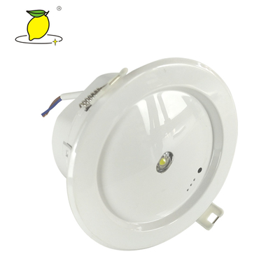 High Brightness Automatic LED Emergency Light / Recessed Mounted Down Light