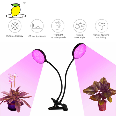 Flexible Clip On Fitolampy Timer Dimmable LED Plant Grow Light