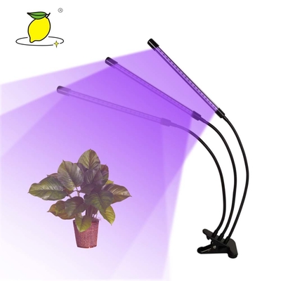 CE 40 Degree 3 Heads 465nm 5V USB Led Plant Lamps