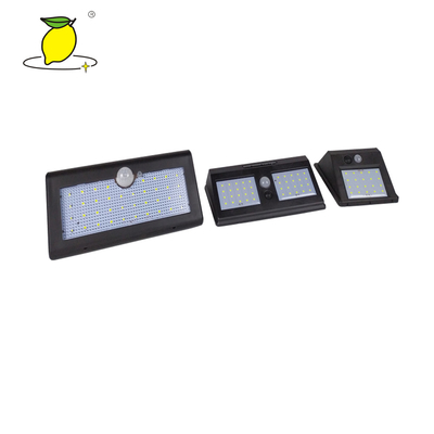 Black Waterproof 2.5W LED Emergency Solar Garden Light