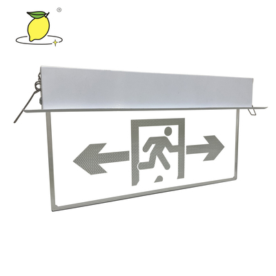 emergency exit light signage rechargeable emergency led light